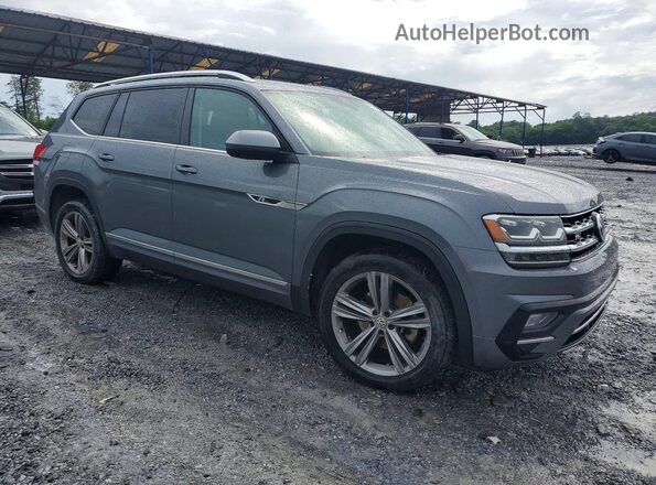1V2SR2CA7JC559994 2018 VOLKSWAGEN ATLAS Gray Widok z przodu