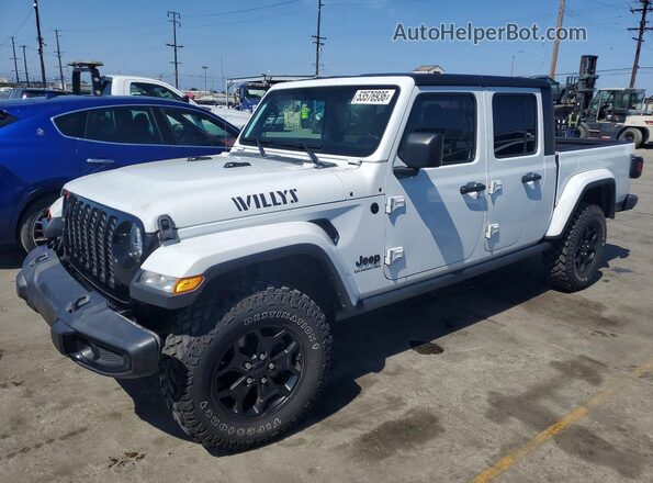 1C6HJTAG0ML564515 2021 JEEP GLADIATOR White Rear left