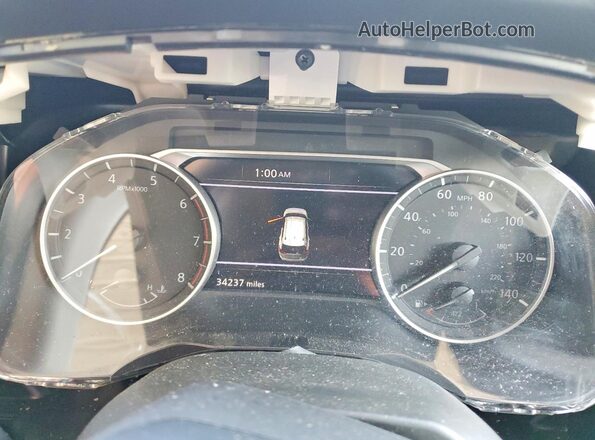 5N1BT3BA2SC779146 2025 NISSAN ROGUE White Widok zestawu wskaźników