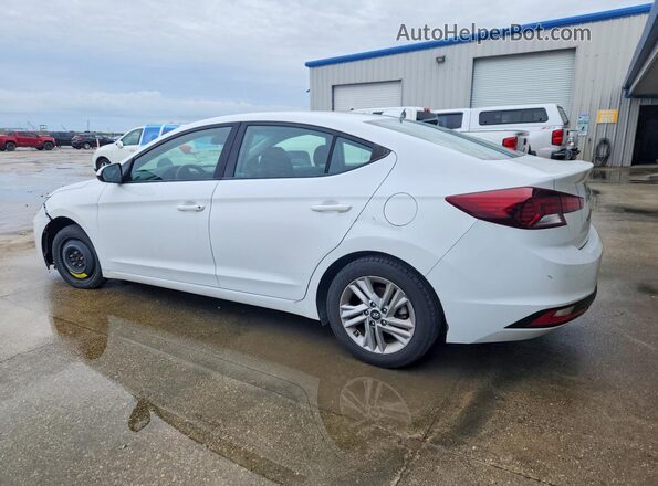 5NPD84LF5LH586235 2020 HYUNDAI ELANTRA White Rear right
