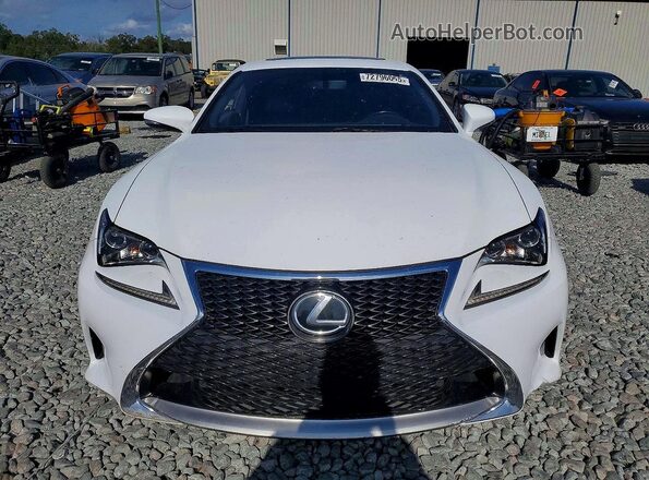 JTHHA5BC3H5005131 2017 LEXUS RC White Вид ззаду