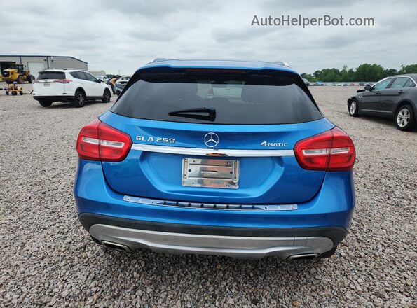 WDCTG4GBXGJ188449 2016 MERCEDES-BENZ GLA Blue წინა სალონის ხედი