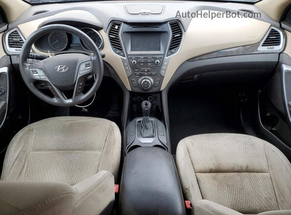 KM8SM4HF7HU212794 2017 HYUNDAI SANTA FE Синий 