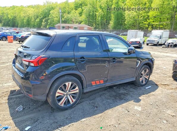 JA4ARUAU0PU016862 2023 MITSUBISHI OUTLANDER Черный Передняя правая четверть