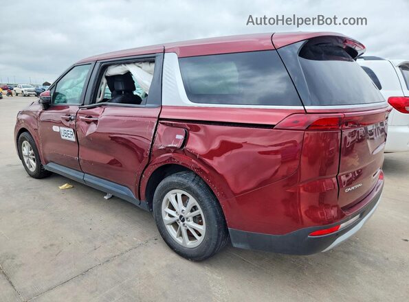 KNDNB4H34R6389418 2024 KIA CARNIVAL Red Trasero derecho