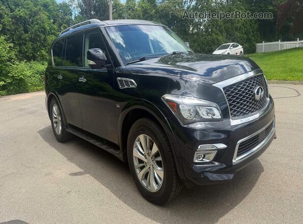 JN8AZ2NE9H9154342 2017 INFINITI QX80 Black 