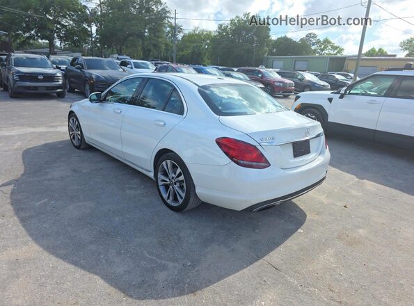 55SWF8DB1KU288407 2019 MERCEDES-BENZ C White Առջևի աջ