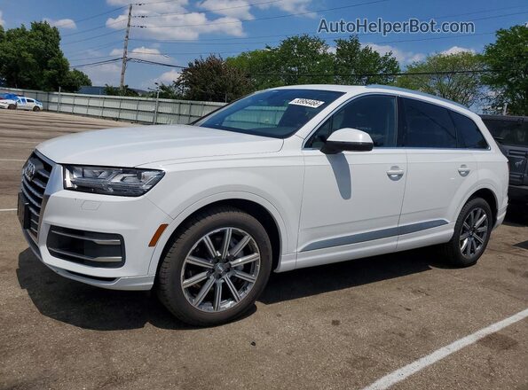 WA1LAAF70KD023577 2019 AUDI Q7 White უკანა მარცხენა