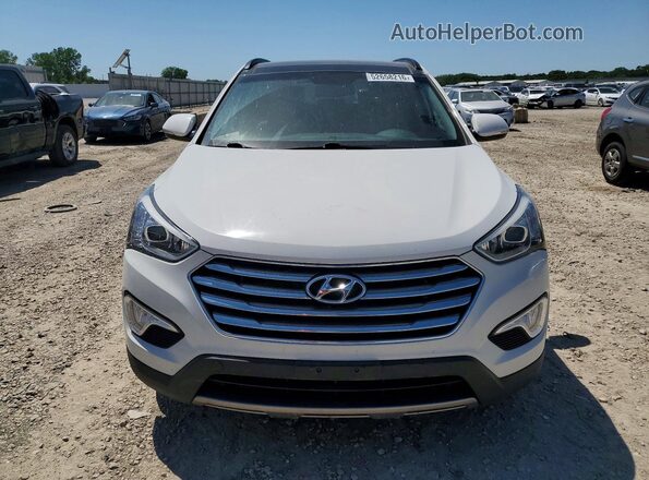 KM8SR4HF8GU134400 2016 HYUNDAI SANTA FE White 