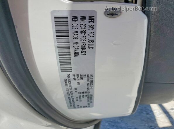 2C4RC1FG3NR104827 2022 CHRYSLER PACIFICA White 