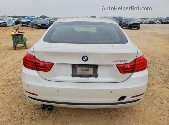 WBA4F7C55HG438075 2017 BMW 4 SERIES Белый Вид салона спереди