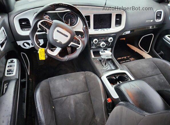 2C3CDXGJ5JH228599 2018 DODGE CHARGER Tan ხელსაწყოთა პანელის ხედი