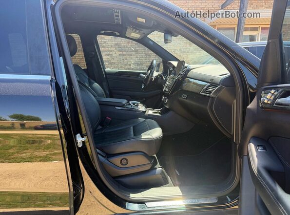 4JGDF6EE9HA837080 2017 MERCEDES-BENZ GLS-CLASS Black Вид ззаду