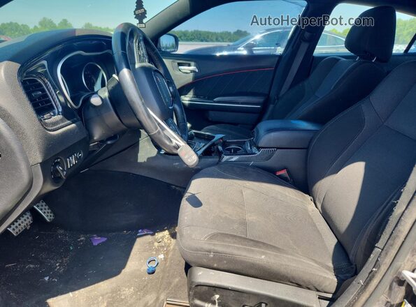 2C3CDXCT4GH227752 2016 DODGE CHARGER Gray Dashboard view
