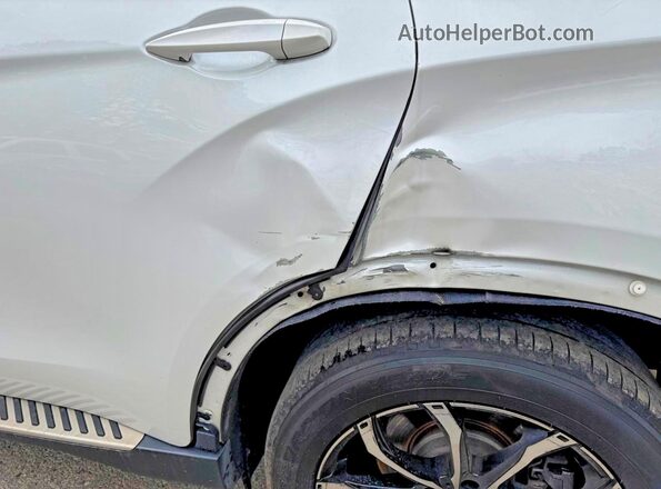 5UXKU6C37H0W38407 2017 BMW X6 White Widok wnętrza 360 stopni