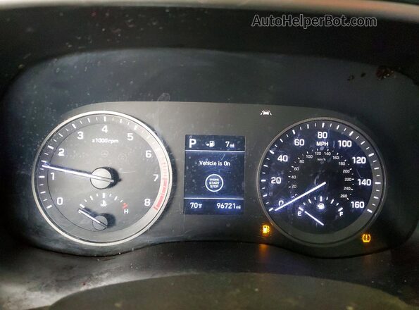 KM8J3CAL2KU990680 2019 HYUNDAI TUCSON Red 