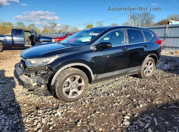 5J6RW2H5XHL044450 2017 HONDA CR-V Black Задня ліва чверть
