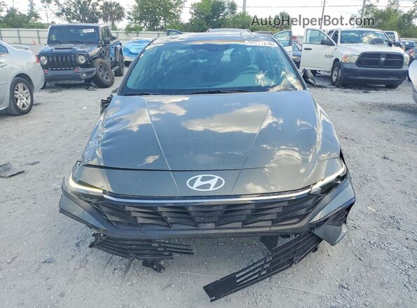 KMHLS4DG4SU905306 2025 HYUNDAI ELANTRA Gray 