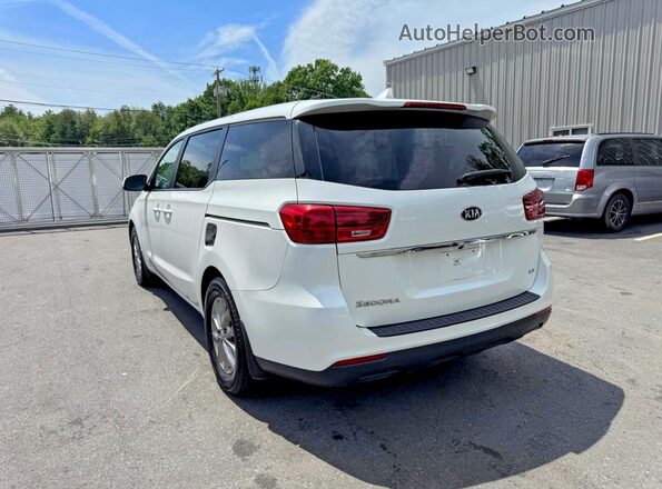 KNDMB5C18K6525496 2019 KIA SEDONA White Tył prawy