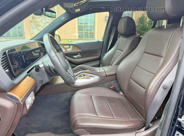 4JGFB4KE3LA035534 2020 MERCEDES-BENZ GLE Black Vista de los asientos traseros