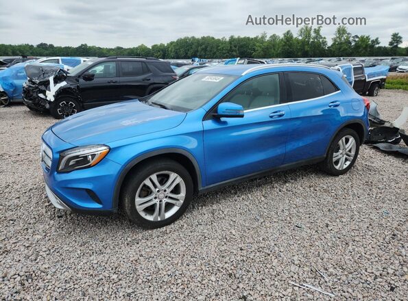 WDCTG4GBXGJ188449 2016 MERCEDES-BENZ GLA Blue უკანა მარცხენა