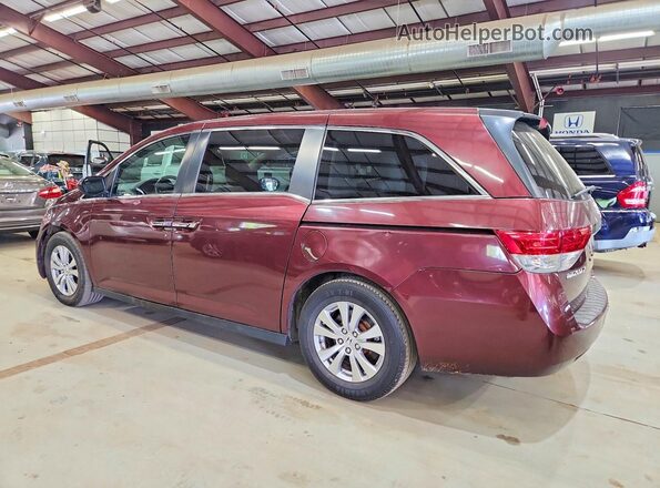 5FNRL5H6XGB122655 2016 HONDA ODYSSEY Burgundy 