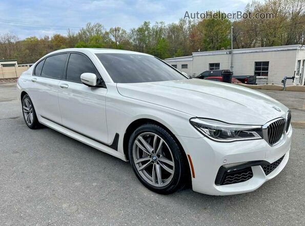 WBA7F2C52KB240316 2019 BMW 7 SERIES White Դիմացի տեսք