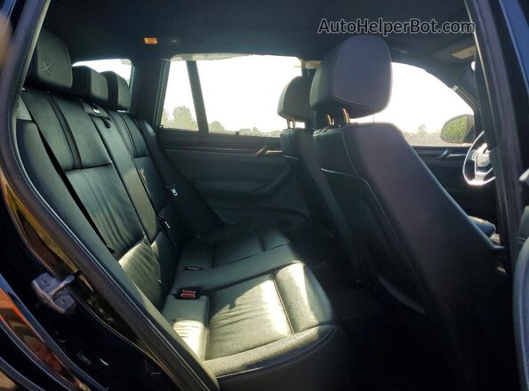5UXWX9C33H0T21993 2017 BMW X3 Black Vista del compartimento del motor