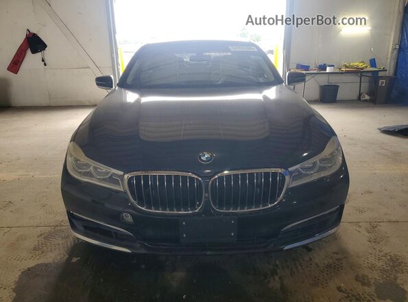WBA7F0C50GGL99687 2016 BMW 7 SERIES Black Vista trasera