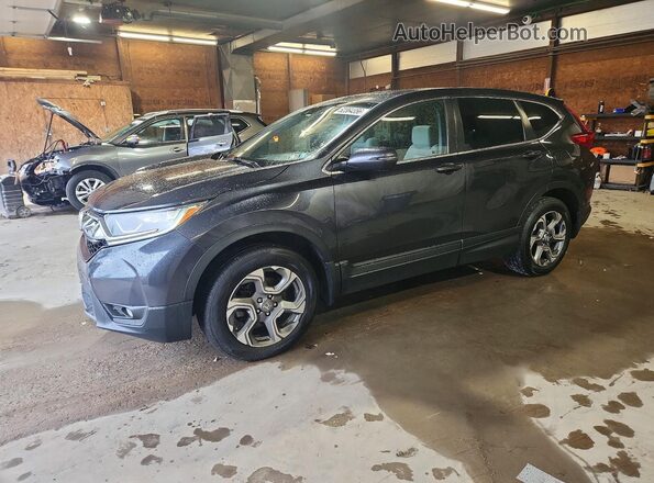 2HKRW2H59JH623008 2018 HONDA CR-V Gray 