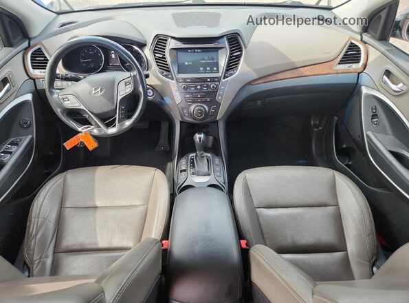 KM8SRDHF7JU292041 2018 HYUNDAI SANTA Silver 