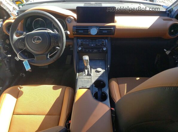 JTHBZ1E29R5037125 2024 LEXUS IS Silver ხელსაწყოთა პანელის ხედი