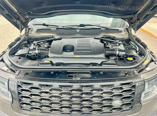 SALGS2RU2MA434021 2021 LAND ROVER RANGE Gray Առջևի վահանակի տեսք