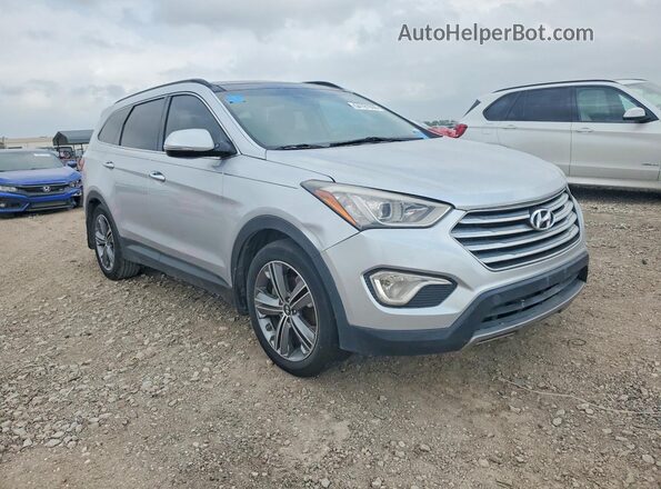 KM8SR4HF5GU156869 2016 HYUNDAI SANTA Silver 
