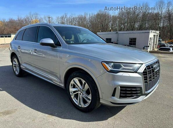 WA1LXAF75MD010227 2021 AUDI Q7 Silver Դիմացի տեսք