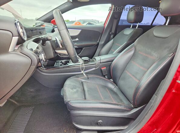 WDD3G4EB4KW017884 2019 MERCEDES-BENZ A Red Dashboard view