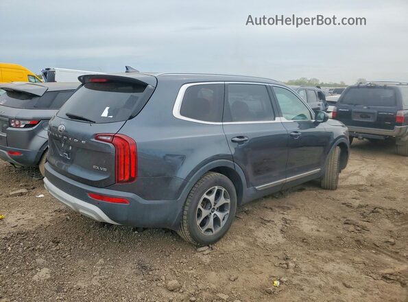 5XYP3DHC3LG013755 2020 KIA TELLURIDE Черный Передняя правая четверть