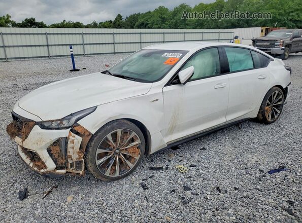 1G6DY5R6XP0860614 2023 CADILLAC CT5 White Trasero izquierdo