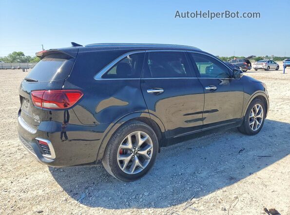 5XYPK4A56KG543375 2019 KIA SORENTO Black 