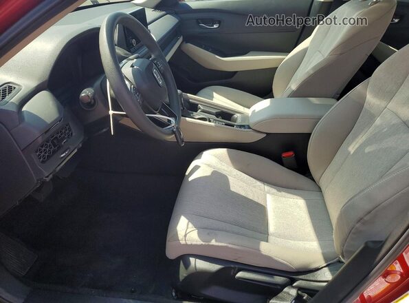 1HGCY1F24SA019752 2025 HONDA ACCORD Red Вид панелі приладів