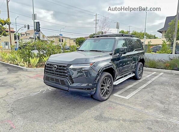 JTJTBCDX9S5070972 2025 LEXUS GX Зеленый Задняя правая четверть