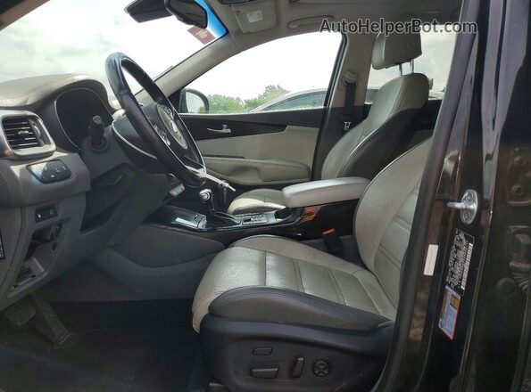 5XYPKDA54HG338145 2017 KIA SORENTO Black 