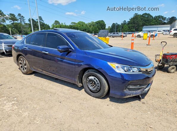 1HGCR3F86GA035651 2016 HONDA ACCORD Blue 