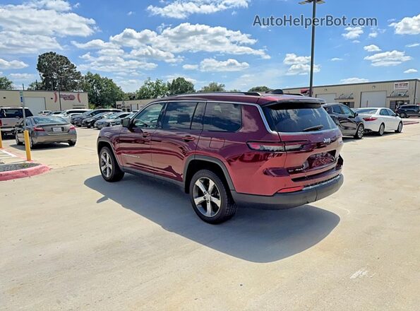 1C4RJKBG0M8173017 2021 JEEP GRAND Burgundy 