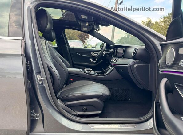 WDDZF4KB5HA072058 2017 MERCEDES-BENZ E Gray უკანა ხედი