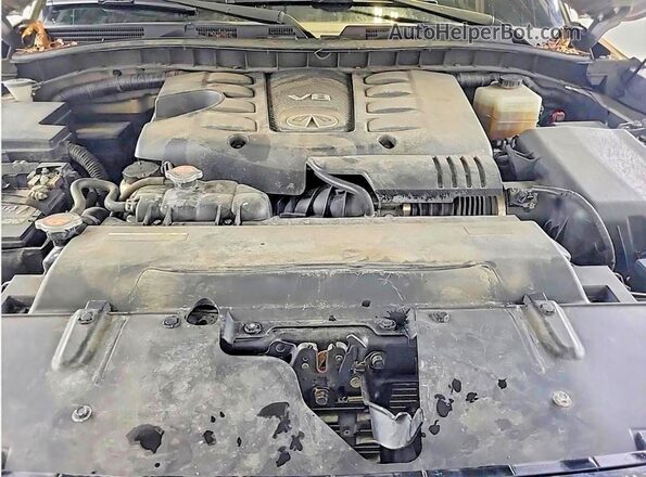 JN8AZ2NE6J9194254 2018 INFINITI QX80 Gold 