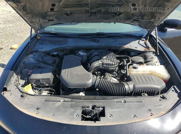 2C3CDXAG6HH649125 2017 DODGE CHARGER Black Engine compartment view