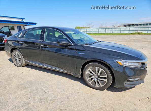 1HGCV3F90LA011263 2020 HONDA ACCORD Black წინა ხედი