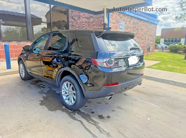 SALCR2RX3JH749904 2018 LAND ROVER DISCOVERY Black Przód prawy