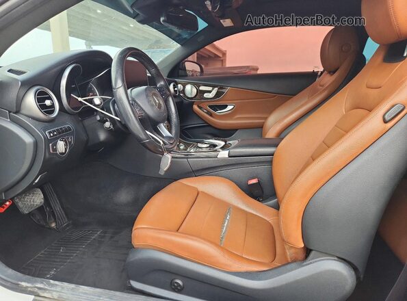 WDDWJ4KB6HF400091 2017 MERCEDES-BENZ C White 